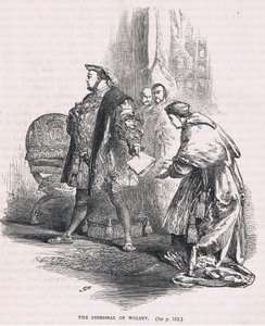 The dismissal of Wolsey 1530 by Gordon Frederick Browne